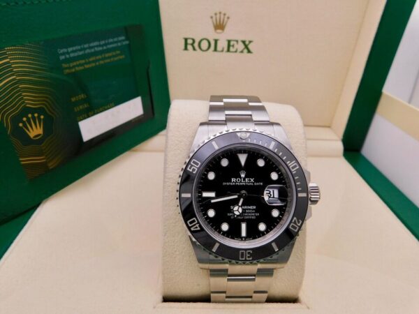 Rolex mirror submariners black dial